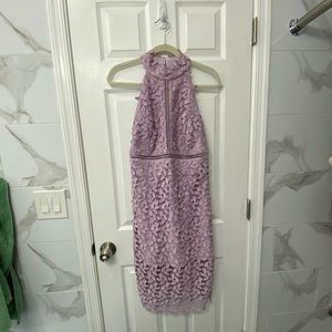 Bardot Lavender Lace Dress US 10/L